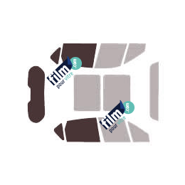 Kit film solaire Renault Scenic (2) Court 5 portes (2003 - 2009)