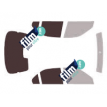 Kit film solaire Rover 400 et 45 5 portes (1995 - 2005)