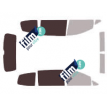 Kit film solaire Seat Alhambra (3) 5 portes (depuis 2010)