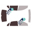 Kit film solaire Seat Ibiza (3) 5 portes (2002 - 2008)