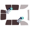 Kit film solaire Seat Inca (1) Van 4 portes (1996 - 2003)