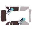 Kit film solaire Skoda Fabia (2) Combi Break 5 portes (2007 - 2015)