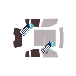 Kit film solaire Smart ForFour (1) 5 portes (2004 - 2010)