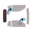 Kit film solaire Smart ForTwo (2) Cabriolet 2 portes (2007 - 2015)