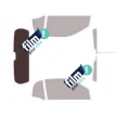 Kit film solaire Smart ForTwo (2) Coupe 3 portes (2007 - 2014)