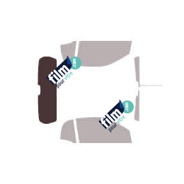 Kit film solaire Smart ForTwo (2) Coupe 3 portes (2007 - 2014)