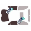 Kit film solaire Toyota Corolla (10) Berline 4 portes (2008 - 2013)