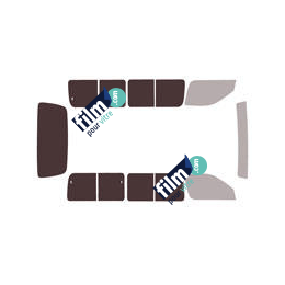 Kit film solaire Toyota Hiace (4) 4 portes (1995 - 2006) avec hayon