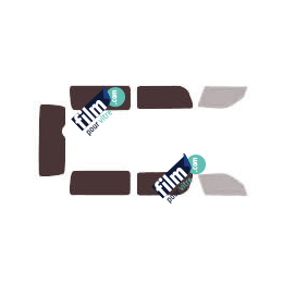 Kit film solaire Toyota Hiace (5) 5 portes (depuis 2004) vitres fixes