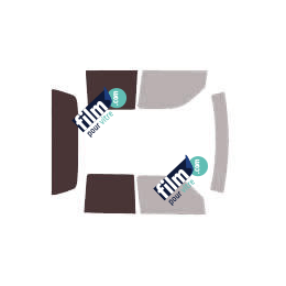 Kit film solaire Toyota Hilux (6) Crew Cab Pick-up 4 portes (1997 - 2005)