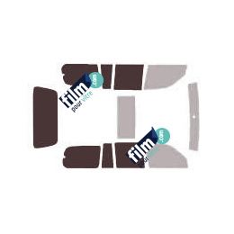 Kit film solaire Toyota Land Cruiser (10) SW 5 portes (1998 - 2003) (hdj100)