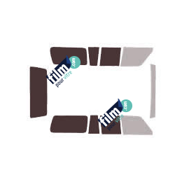 Kit film solaire Toyota Land Cruiser (6) 5 portes (1981 - 1989) (hj-fj)