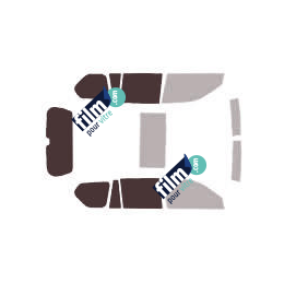 Kit film solaire Toyota Land Cruiser (15) 5 portes (depuis 2009) (kdj)