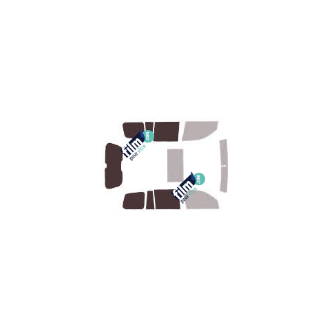 Kit film solaire Toyota Land Cruiser (20) SW 5 portes (depuis 2008) station wagon