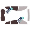 Kit film solaire Toyota Matrix 5 portes (2002 - 2008)