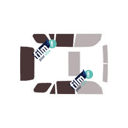 Kit film solaire Toyota 4Runner (4) 5 portes (2010 - 2014) (phase 1)