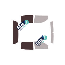 Kit film solaire Toyota Tacoma (2) Pick-up 4 portes (2005 - 2015)