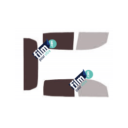 Kit film solaire Toyota Tundra (2) Crew Max Pick-up 4 portes (2007 - 2021)