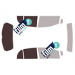 Kit film solaire Toyota Yaris (2) 5 portes (2005 - 2011)