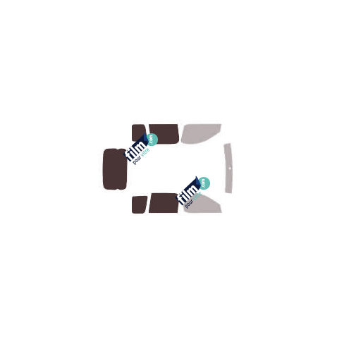 Kit film solaire Toyota Yaris (1) Verso 5 portes (1999 - 2007)