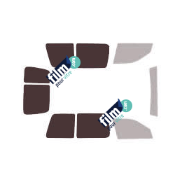 Kit film solaire Volkswagen Caddy (2) Van 5 portes (1995 - 2004)