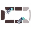 Kit film solaire Volkswagen Caravelle (T4) Long 4 portes (1990 - 2003) vitres fixes et avec hayon