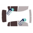 Kit film solaire Volkswagen Fox 5 portes (2005 - 2012)