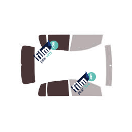 Kit film solaire Volkswagen Fox 5 portes (2005 - 2012)