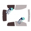 Kit film solaire Volkswagen Fox 3 portes (2005 - 2012)