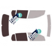 Kit film solaire Volkswagen Golf (6) 5 portes (2008 - 2012)