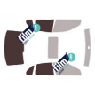 Kit film solaire Volkswagen Jetta (5) Berline 4 portes (2005 - 2010)