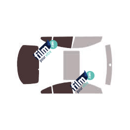 Kit film solaire Volkswagen Passat (6) CC Berline 4 portes (2008 - 2012)