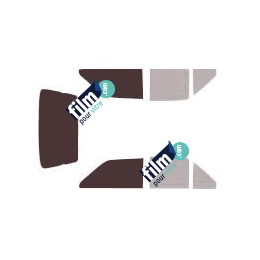 Kit film solaire Volkswagen Polo (2) Coupe 3 portes (1981 - 1994)