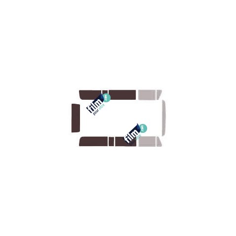 Kit film solaire Volkswagen Transporter T2 (2) Combi 4 portes (1967 - 1979)