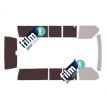 Kit film solaire Volkswagen Transporter T4 (4) Long 4 portes (1990 - 2003) vitres ouvrantes et hayon
