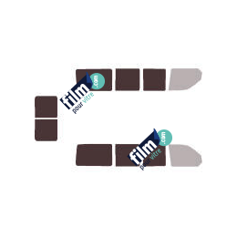 Kit film solaire Volkswagen Caravelle (T5) Court 5 portes (2003 - 2015) 1 porte latérale vitres coulissantes et avec 2 portes arrières