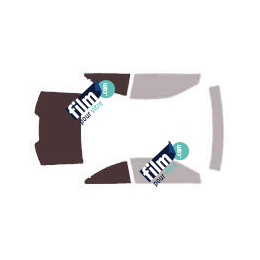 Kit film solaire Volvo C70 (1) Coupe 2 portes (1997 - 2005)