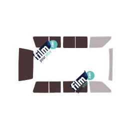 Kit film solaire Nissan Vanette (1) 4 portes (1985 - 1994)