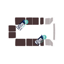 Kit film solaire Peugeot Boxer (1) Rallongé et Surélevé 5 portes (1994 - 2006) vitres coulissantes