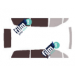 Kit film solaire Mercedes-Benz Viano (1) Long 5 portes (2003 - 2015) 2 portes latérales, vitres fixes et hayon