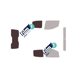 Kit film solaire Peugeot Bipper (1) Utilitaire 5 portes (depuis 2008) hayon