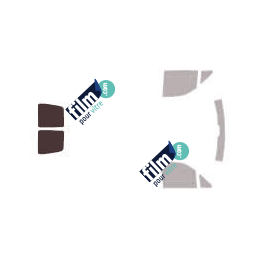 Kit film solaire Peugeot Expert (1) Utilitaire 4 portes (1995 - 2006) 2 portes arrières