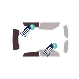 Kit film solaire Land Rover Evoque (1) 3 portes (2011 - 2019)