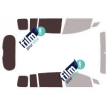 Kit film solaire Mazda 5 5 portes (depuis 2011)
