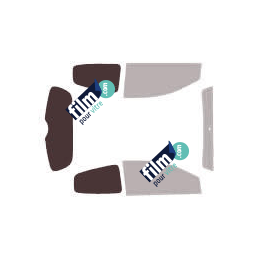 Kit film solaire Renault Twingo (2) 3 portes (2012 - 2014)