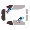 Kit film solaire Volkswagen Up 3 portes (depuis 2012)