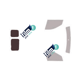 Kit film solaire Renault Logan (1) Utilitaire 6 portes (2007 - 2014) 2 portes arrières