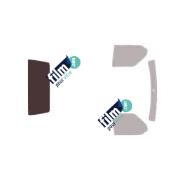 Kit film solaire Volkswagen Transporter T4 (4) Court Ou Long Utilitaire 4 portes (1990 - 2003) hayon