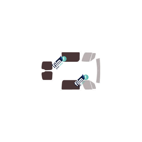 Kit film solaire Volkswagen Crafter (1) Utilitaire 5 portes (2006 - 2017) 1 porte latérale, 2 vitres fixes