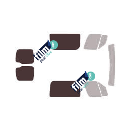 Kit film solaire Volkswagen Crafter (1) Utilitaire 5 portes (2006 - 2017) 1 porte latérale, 2 vitres fixes